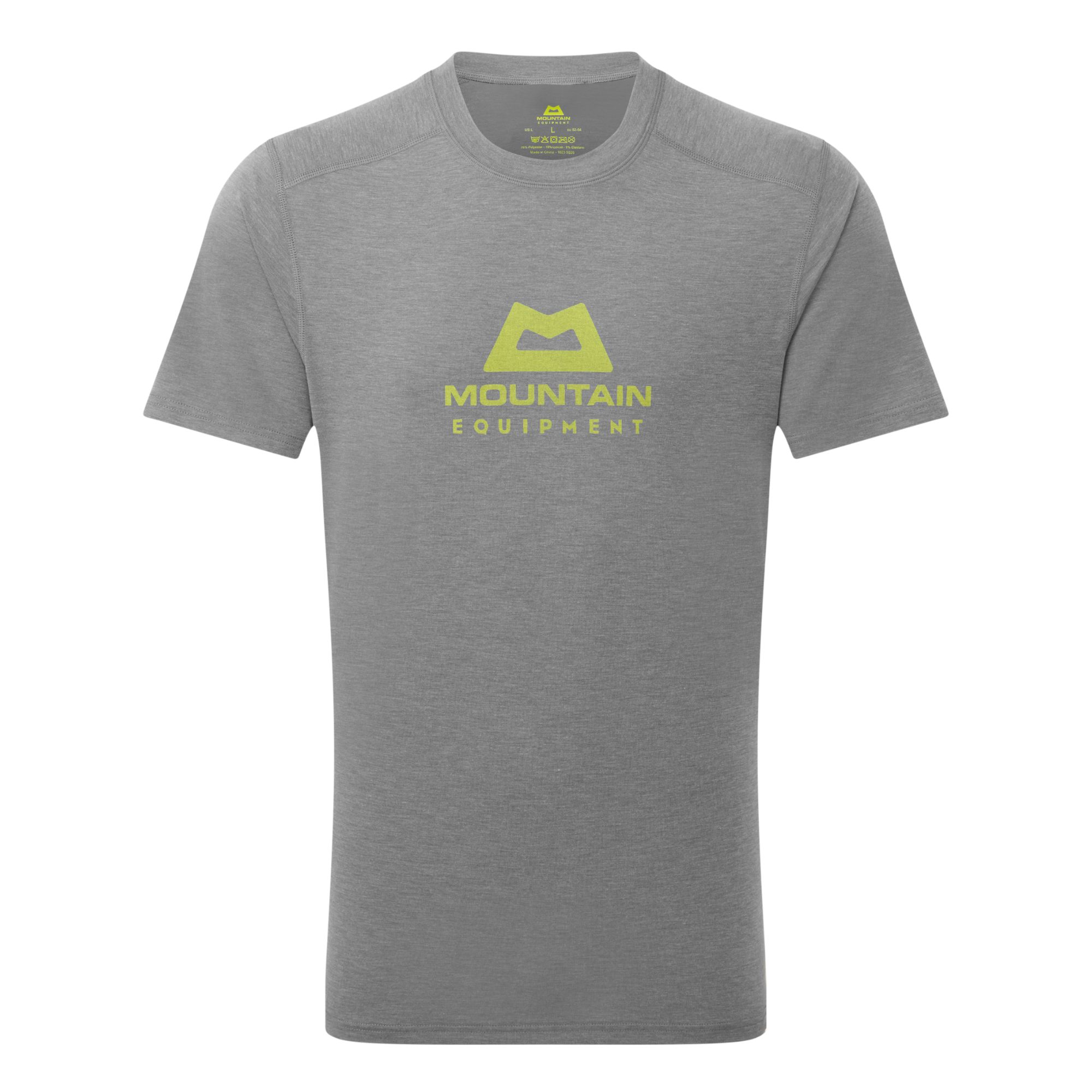 Mountain Equipment Men's Headpoint Emblem Technical Tee (Flint Grey)