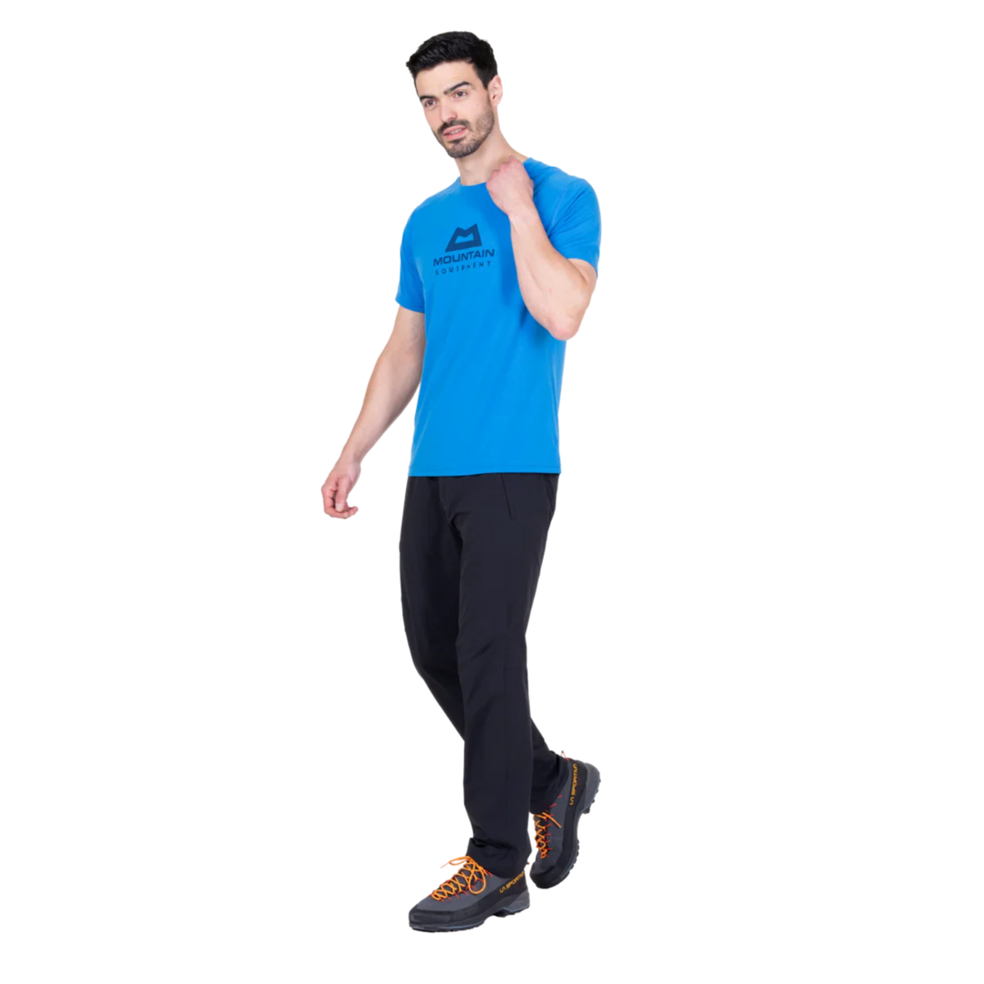 Mountain Equipment Men's Headpoint Emblem Technical Tee (Atlantic Blue)