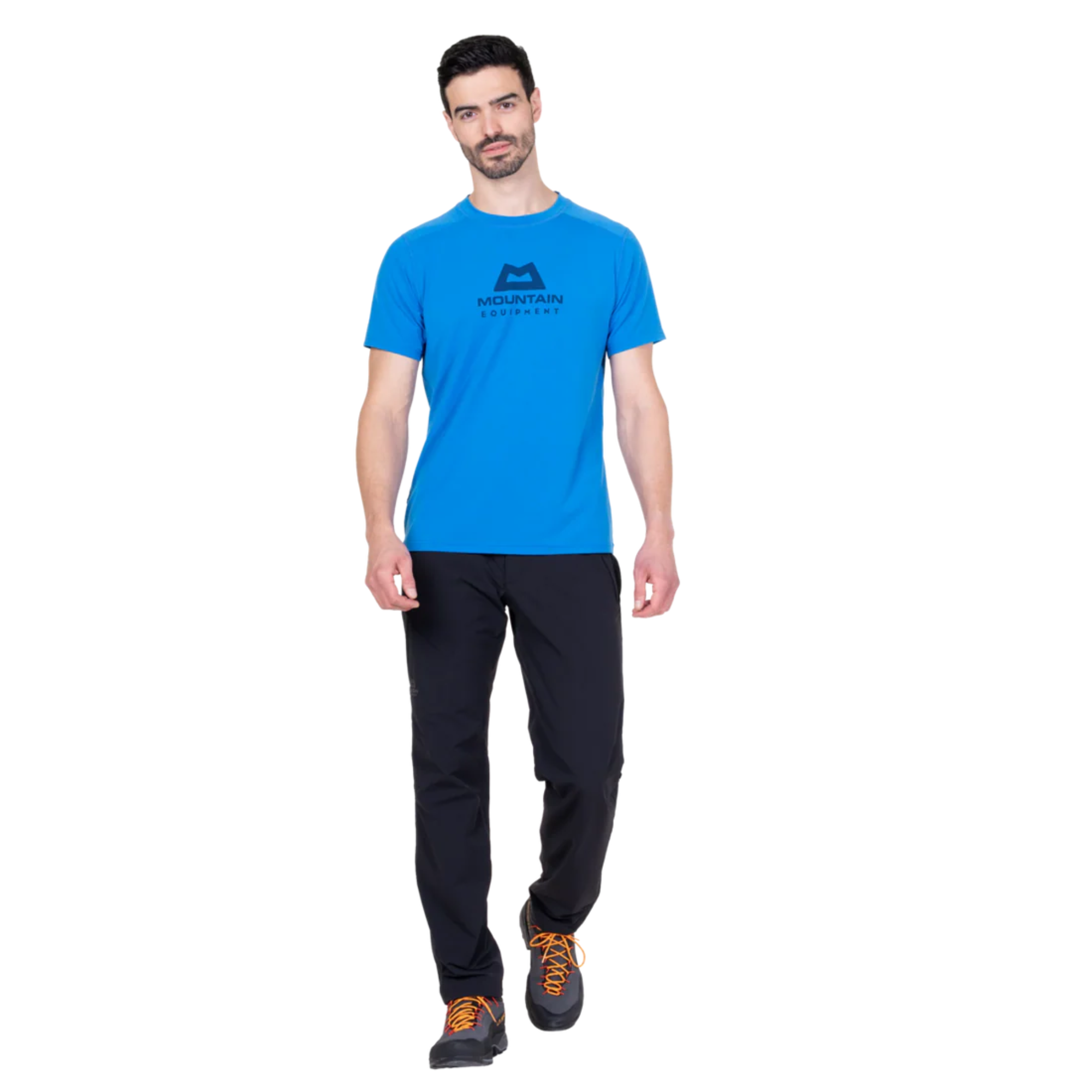 Mountain Equipment Men's Headpoint Emblem Technical Tee (Atlantic Blue)