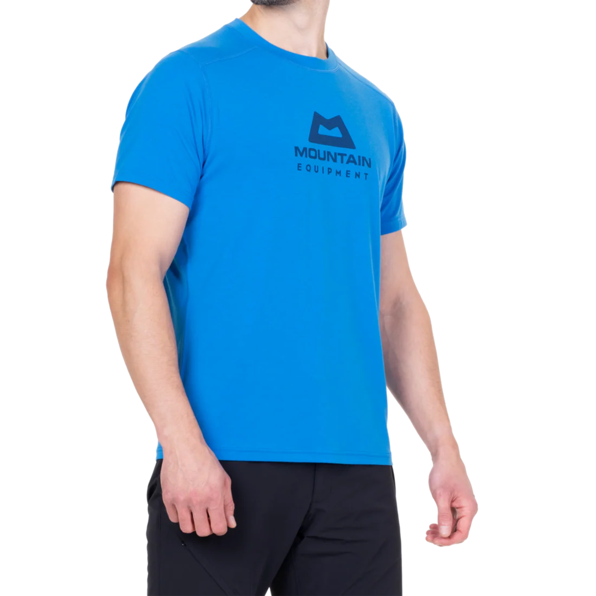 Mountain Equipment Men's Headpoint Emblem Technical Tee (Atlantic Blue)