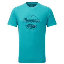 Load image into Gallery viewer, Mountain Equipment Men&#39;s Headpoint Script Technical Tee (Topaz)
