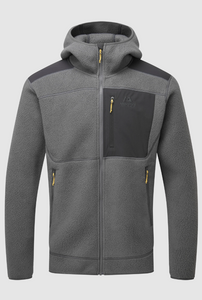 Mountain Equipment Men s Highpile Hooded Full Zip Fleece Anvil