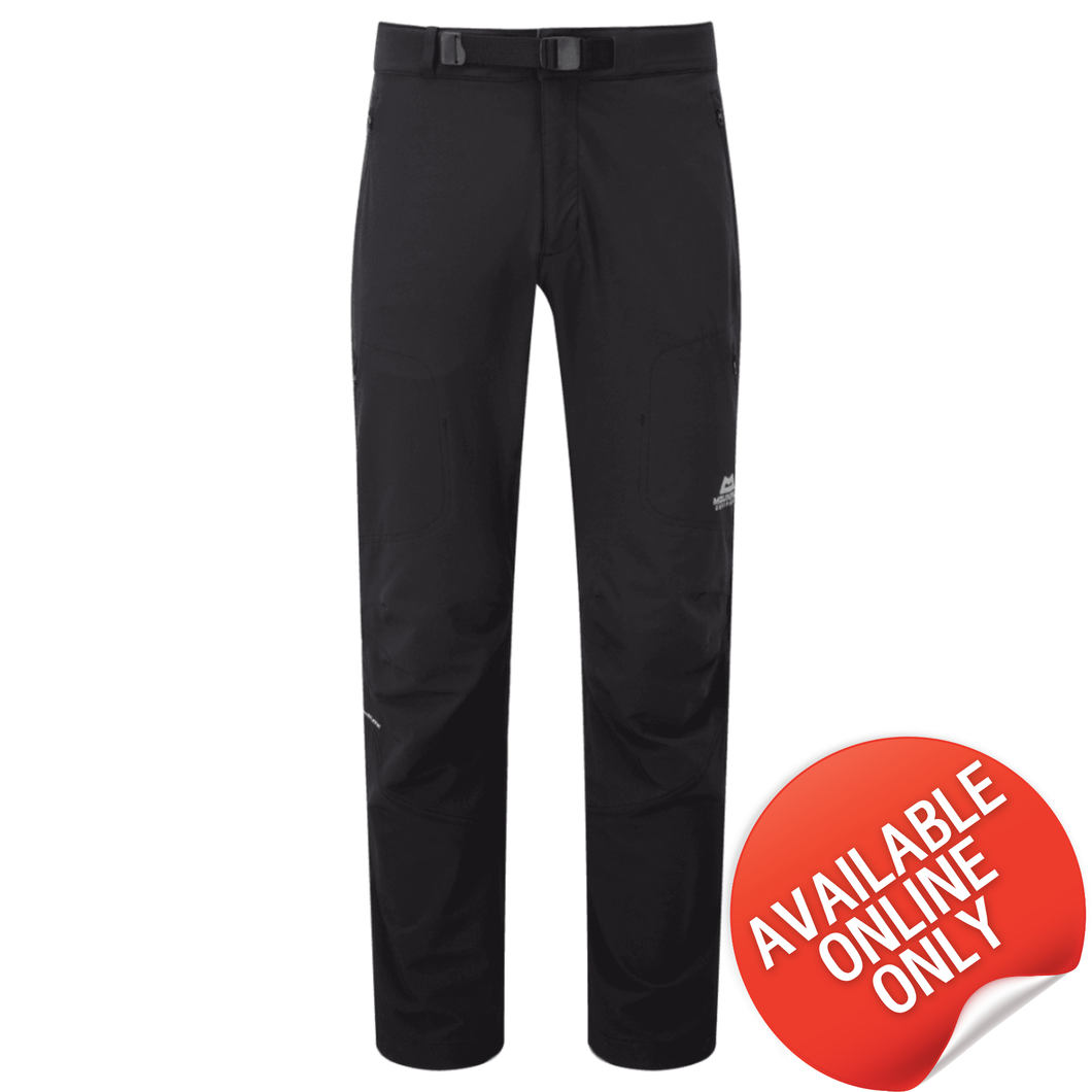 Mountain Equipment Men's Ibex Mountain Trousers (Black)(2024 Version)