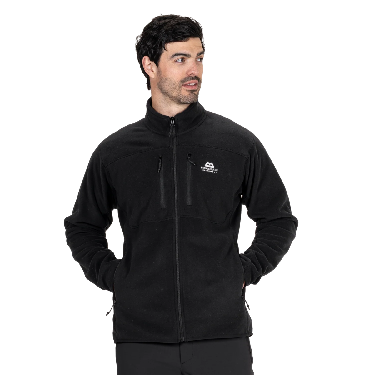 Mountain Equipment Men's Indus Full Zip Fleece (Black)