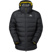 Load image into Gallery viewer, Mountain Equipment Men&#39;s Lightline 700 Fill Hooded Down Insulated Jacket (Obsidan/Acid)
