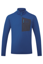 Load image into Gallery viewer, Mountain Equipment Men&#39;s Lumiko Half Zip Fleece Top (Admiral/Cosmos)
