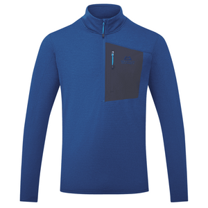 Mountain Equipment Men's Lumiko Half Zip Fleece Top (Admiral/Cosmos)