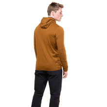 Load image into Gallery viewer, Mountain Equipment Men&#39;s Lumiko Hooded Full Zip Fleece (Walnut/Cosmos)
