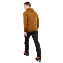 Load image into Gallery viewer, Mountain Equipment Men&#39;s Lumiko Hooded Full Zip Fleece (Walnut/Cosmos)
