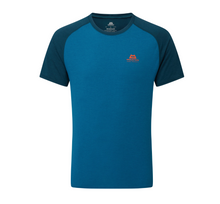 Load image into Gallery viewer, Mountain Equipment Men&#39;s Nava Crew Neck Technical Tee (Mykonos/Majolica)
