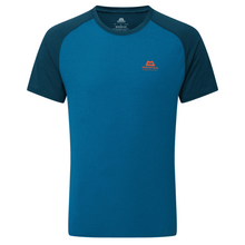 Load image into Gallery viewer, Mountain Equipment Men&#39;s Nava Crew Neck Technical Tee (Mykonos/Majolica)
