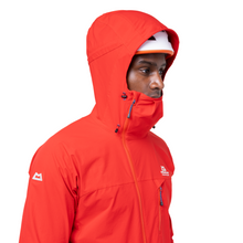 Load image into Gallery viewer, Mountain Equipment Men&#39;s Squall Hooded Softshell Jacket (Chili Red)
