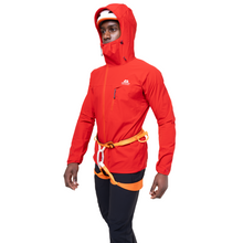 Load image into Gallery viewer, Mountain Equipment Men&#39;s Squall Hooded Softshell Jacket (Chili Red)
