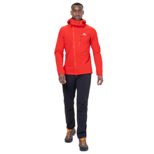 Load image into Gallery viewer, Mountain Equipment Men&#39;s Squall Hooded Softshell Jacket (Chili Red)
