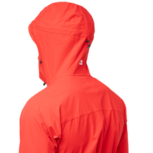 Load image into Gallery viewer, Mountain Equipment Men&#39;s Squall Hooded Softshell Jacket (Chili Red)

