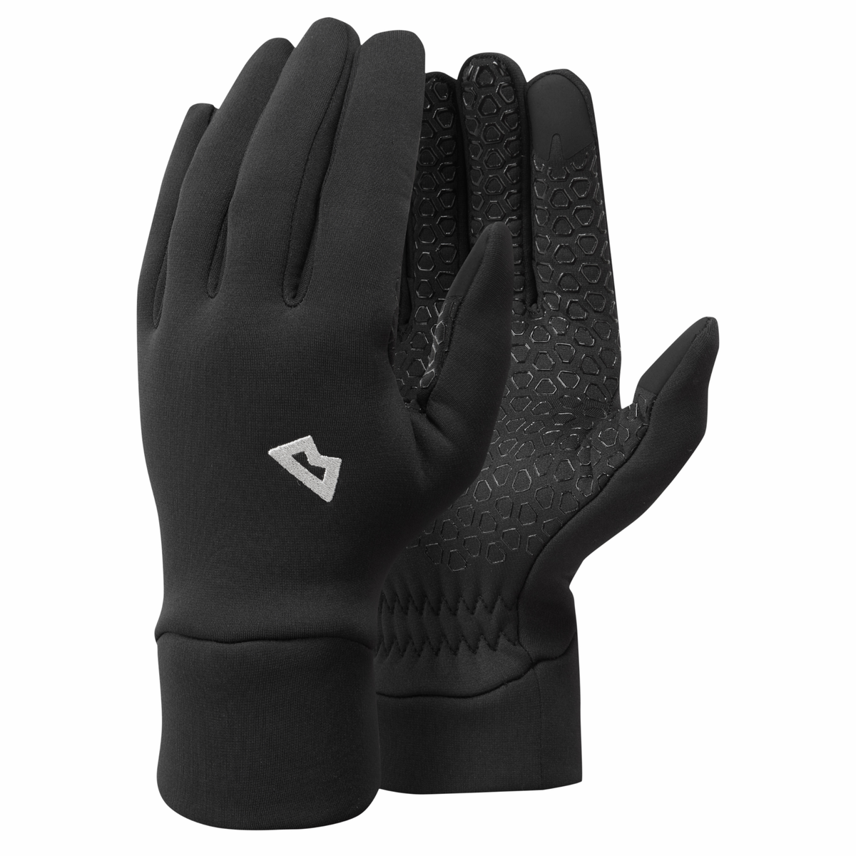Mountain Equipment Men's Stretch Fleece Grip Gloves ME-01004 Black ME-008223