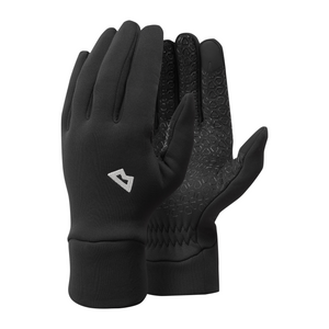 Mountain Equipment Men's Stretch Fleece Grip Gloves (Black)