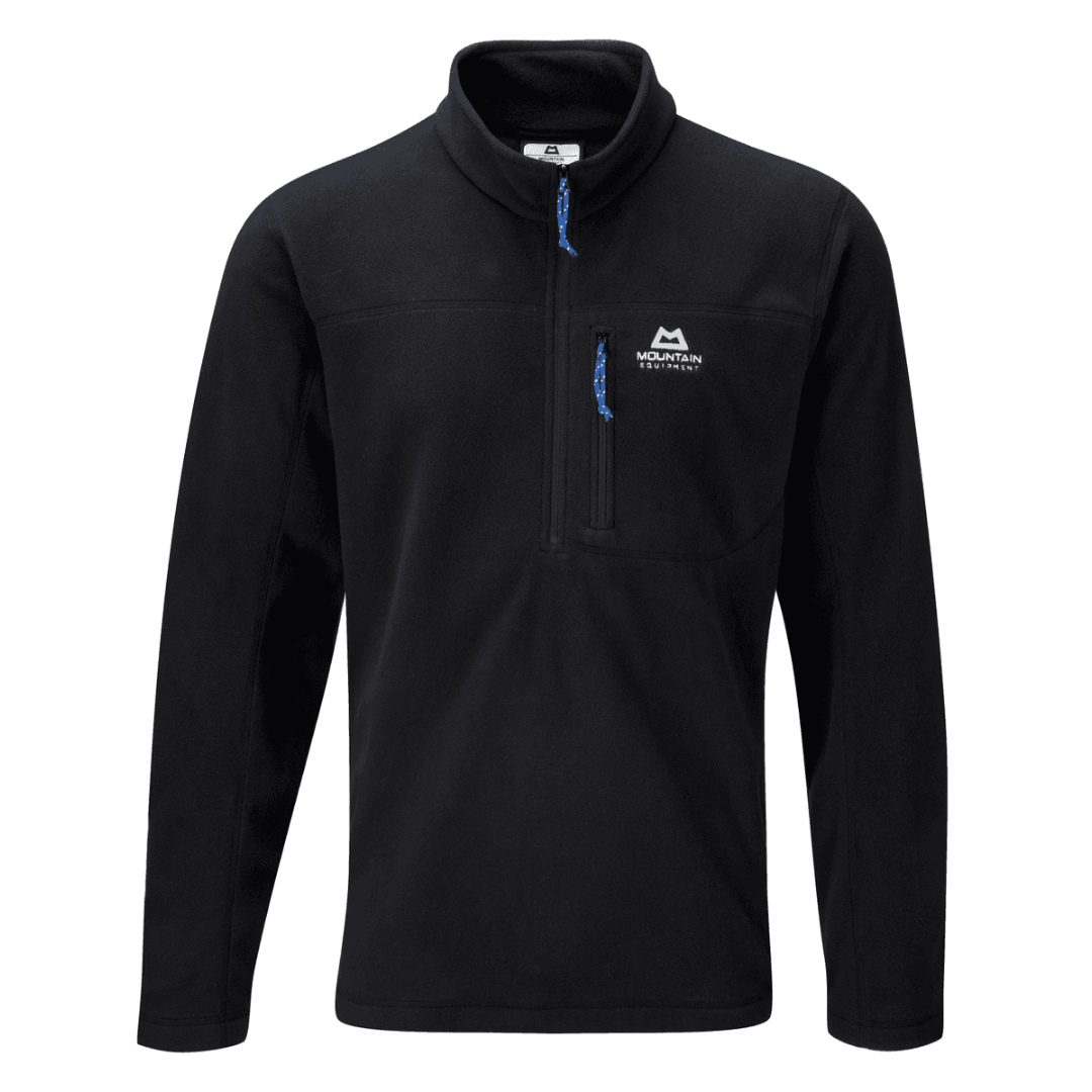 Mountain Equipment Men s Micro Half Zip Fleece Top Black