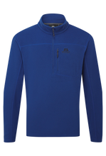 Load image into Gallery viewer, Mountain Equipment Men&#39;s Micro Half Zip Fleece Top (Admiral Blue)
