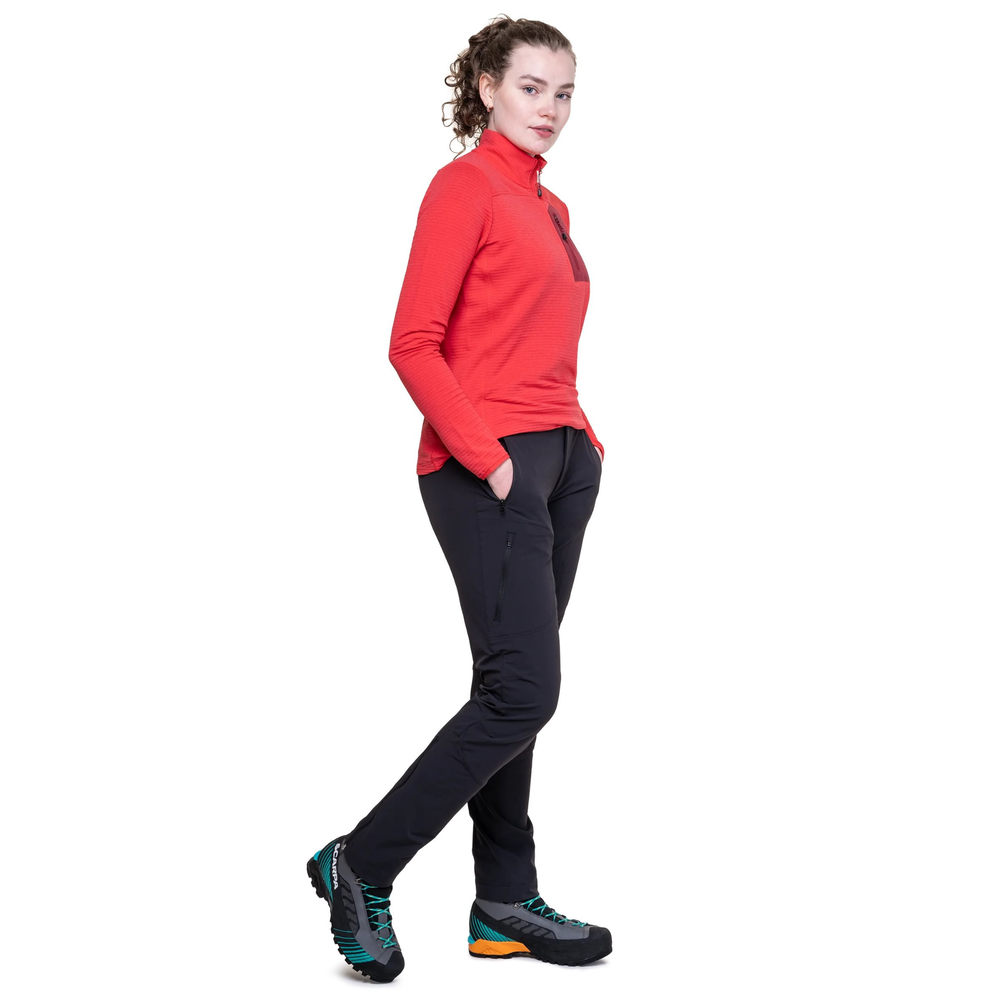 Mountain Equipment Women's Chamois Pant Hiking Trousers ME-01004 Black ME-008413