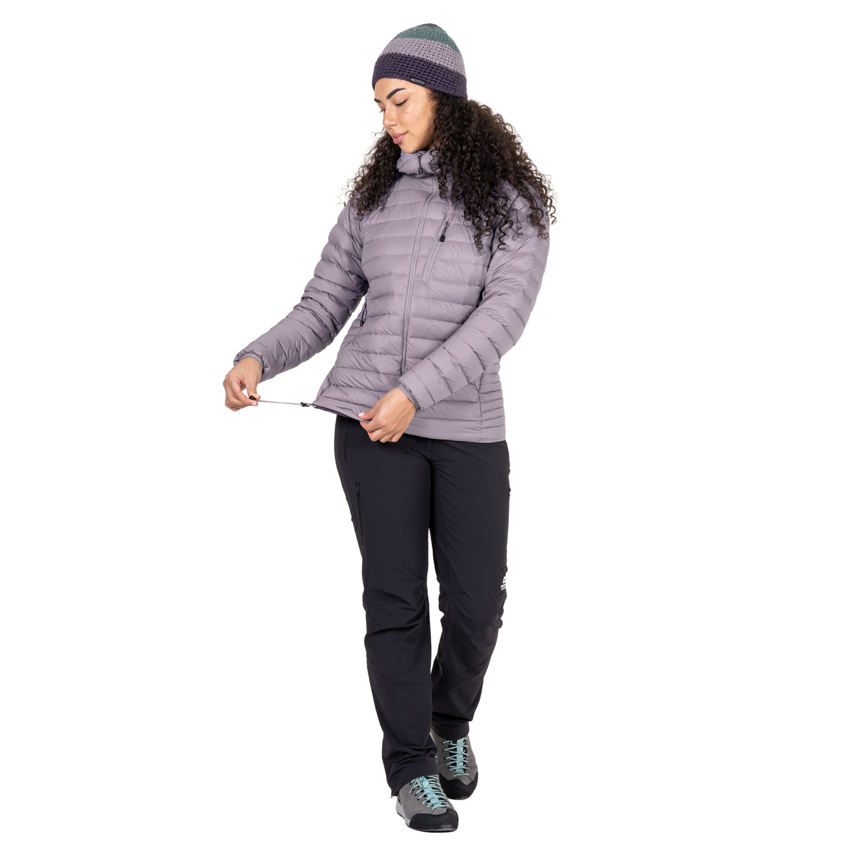 Mountain Equipment Women's Earthrise Hooded Down Insulated Jacket (Allium)
