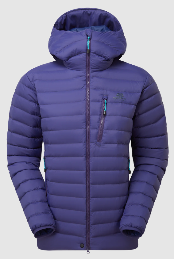 Mountain Equipment Women s Earthrise Hooded Down Jacket Amethyst
