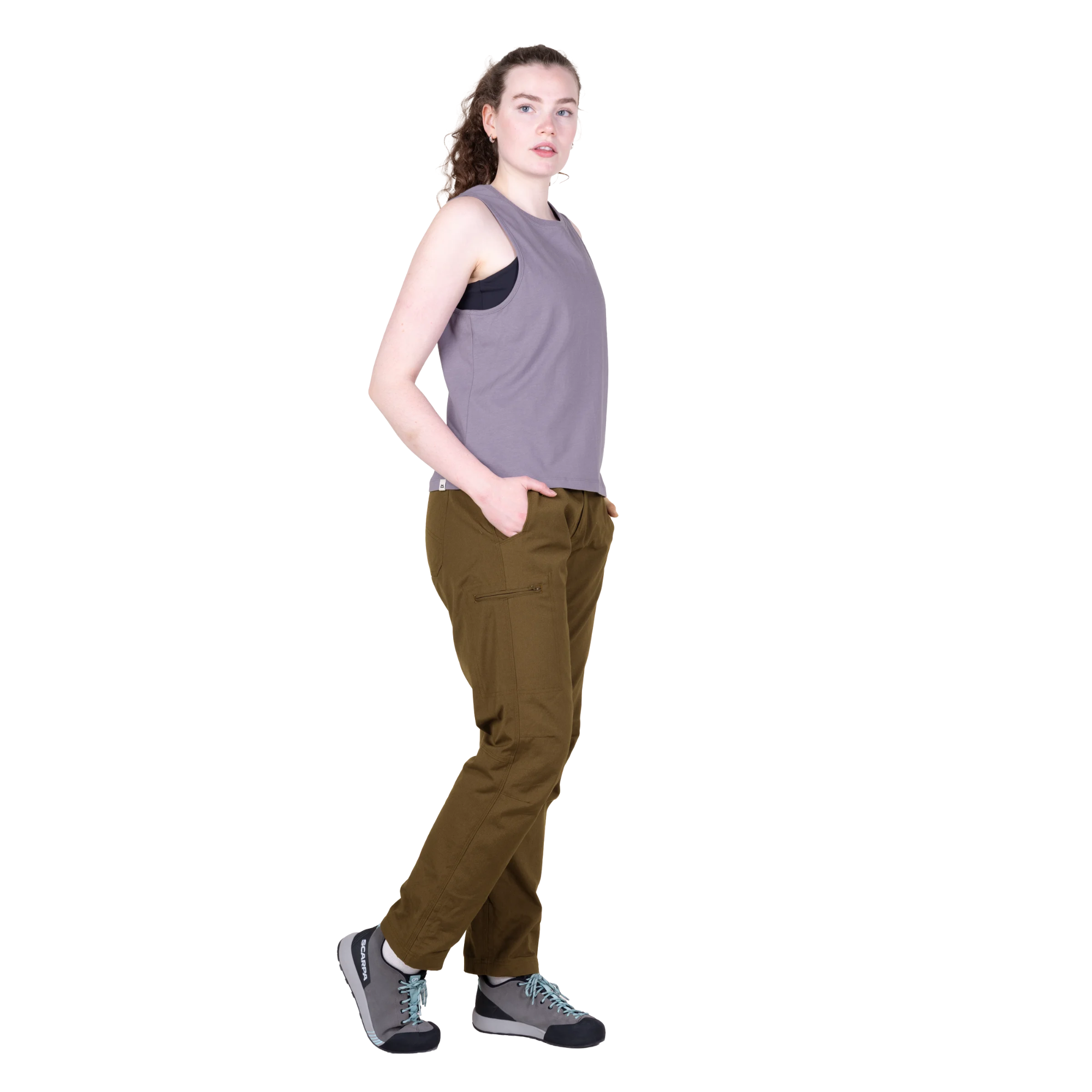 Mountain Equipment Women's Fairhead Organic Cotton Tank Top (Allium)
