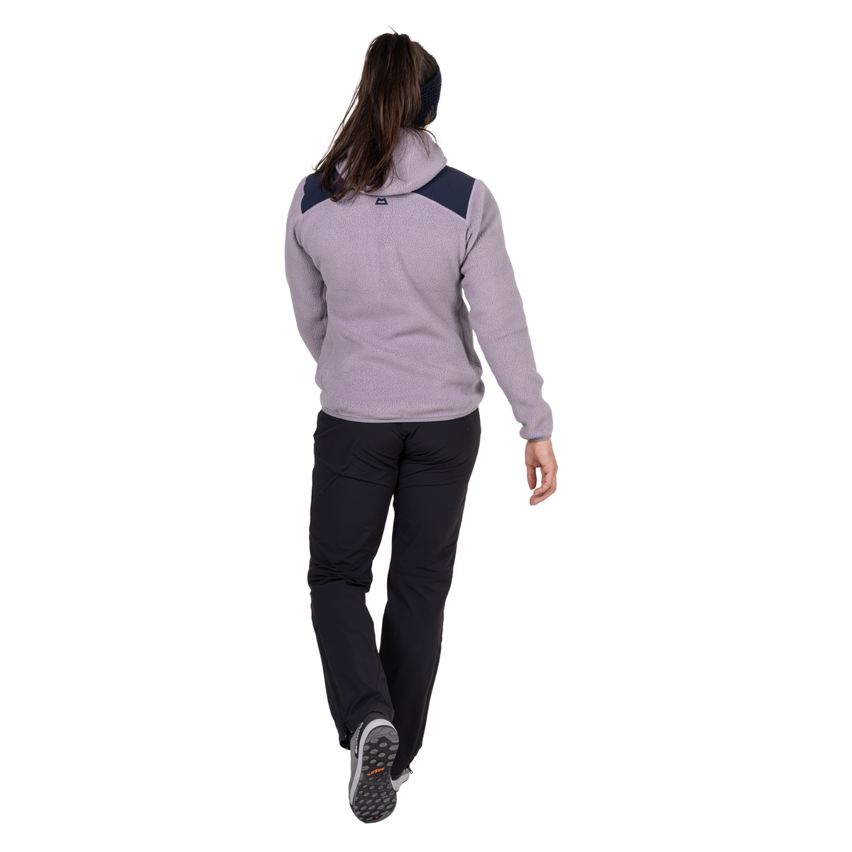 Mountain Equipment Women's Highpile Hooded Full Zip Fleece (Allium/Cosmos)