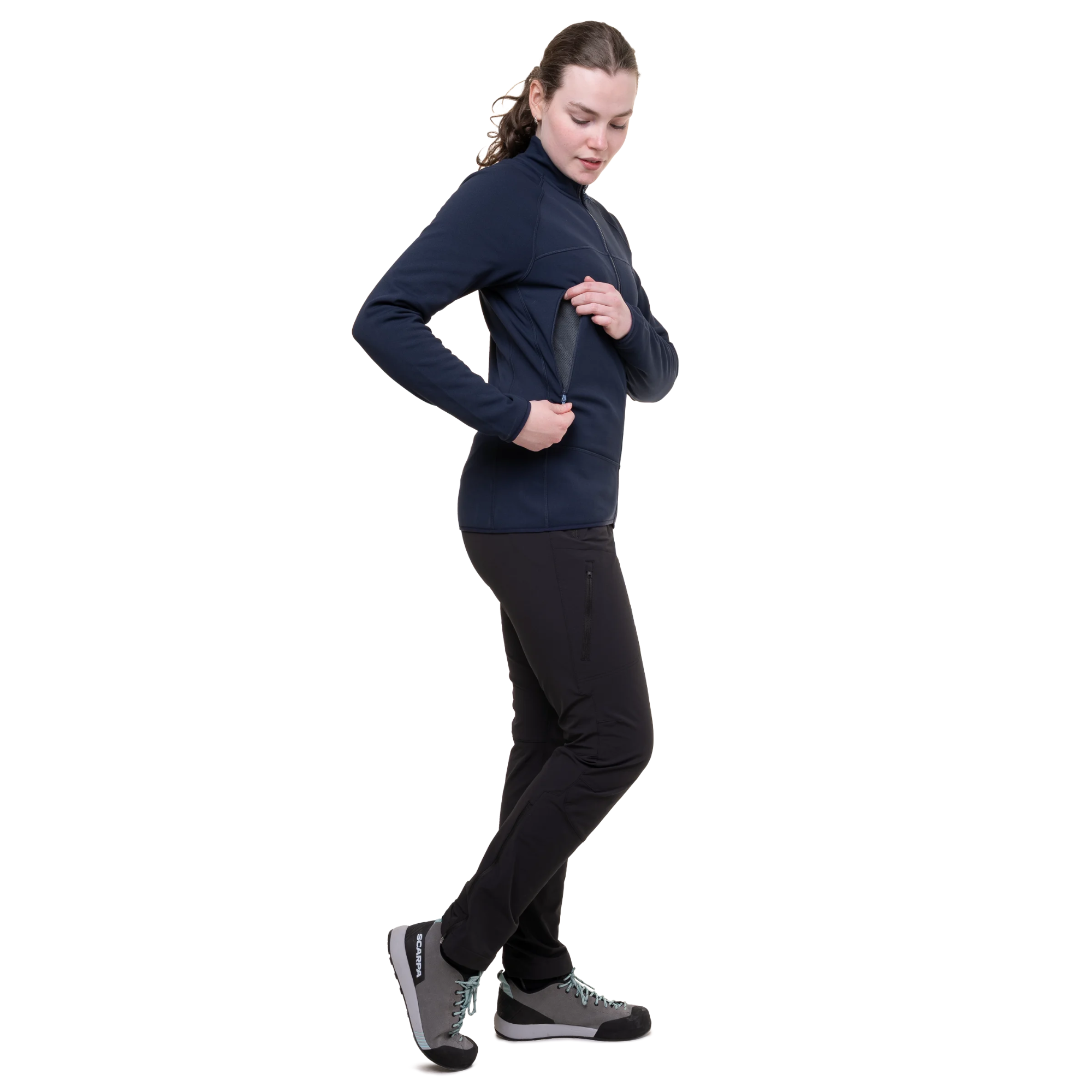 Mountain Equipment Women's Jorasses Lite Full Zip Fleece (Cosmos)