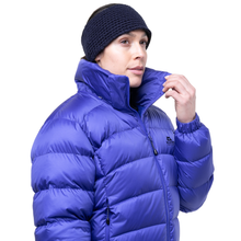 Load image into Gallery viewer, Mountain Equipment Women&#39;s Lightline 700 Fill Hooded Down Insulated Jacket (Clematis)
