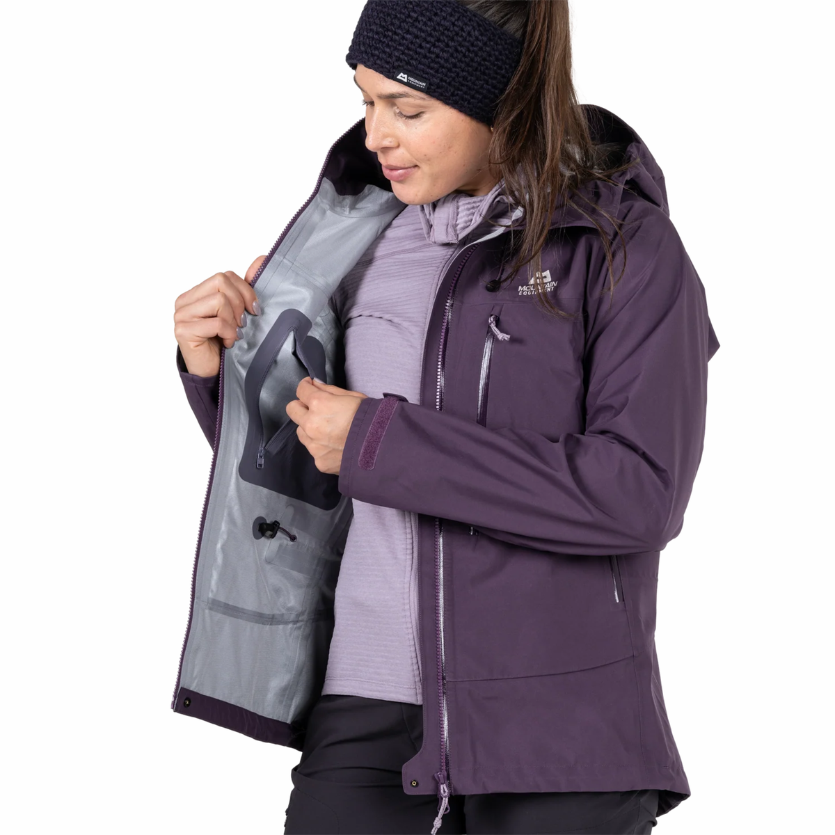 Mountain Equipment Women's Makalu 3L Gore-Tex Waterproof Jacket Me-01399 Nightshade ME-008829