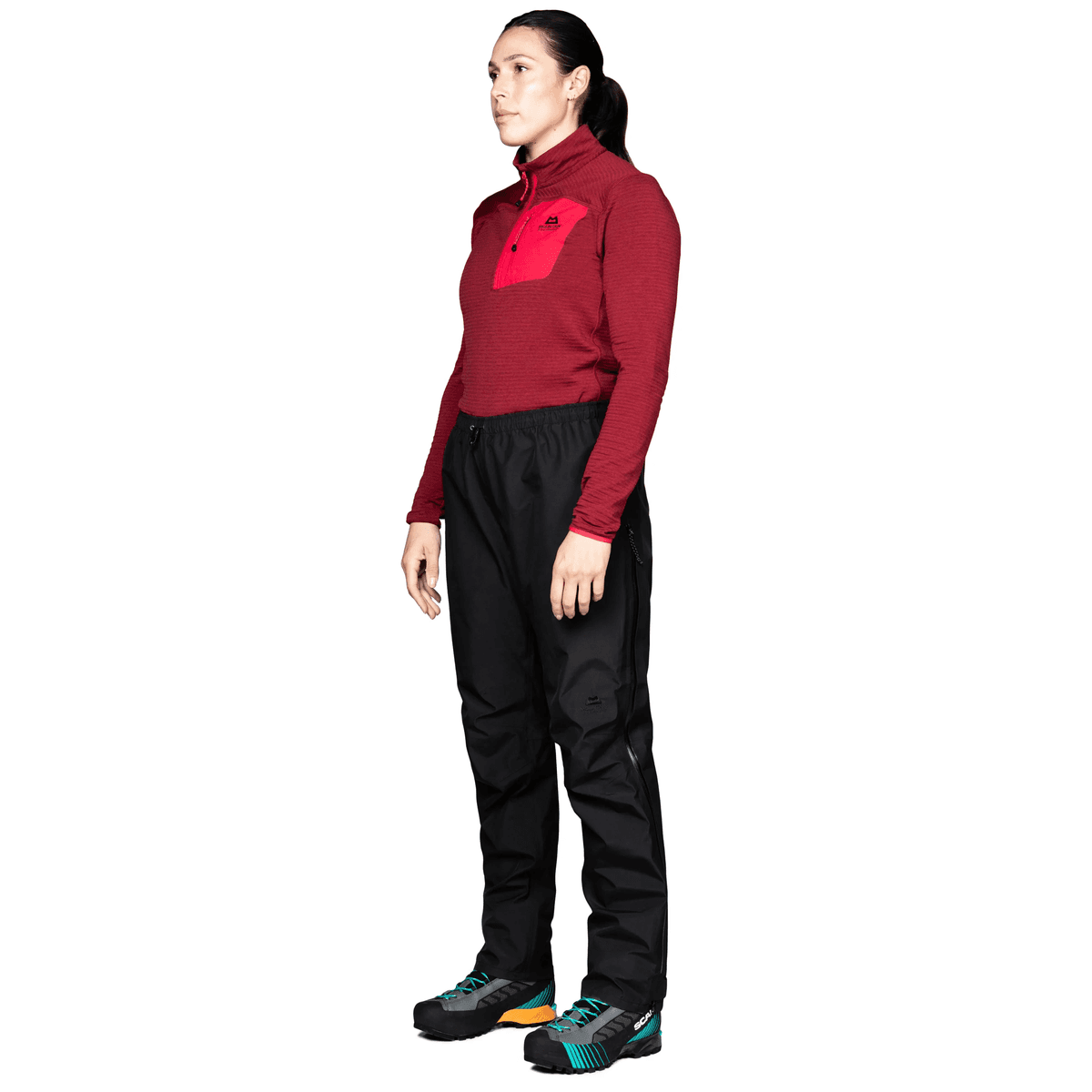 Mountain Equipment Women's Makalu 3L Gore-Tex Over-Trousers (Black)
