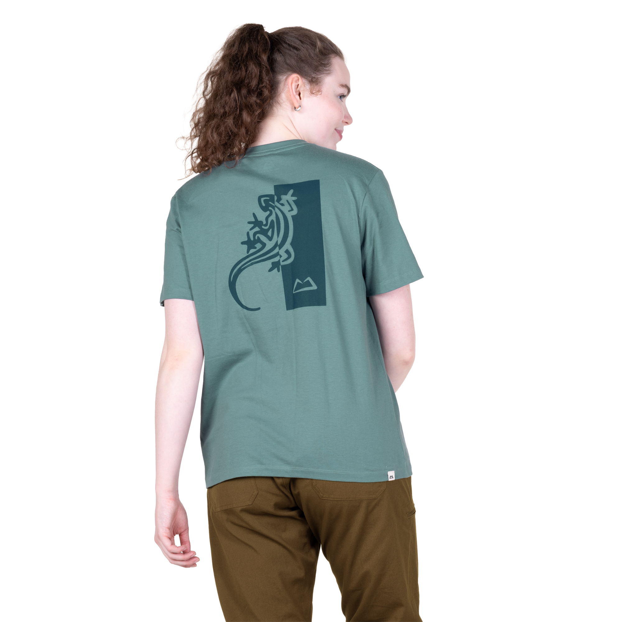 Mountain Equipment Women's Podus Organic Cotton Short Sleeve Tee (Goblin Blue)