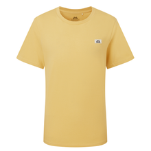 Load image into Gallery viewer, Mountain Equipment Women's Podus Organic Cotton Short Sleeve Tee (Rattan)
