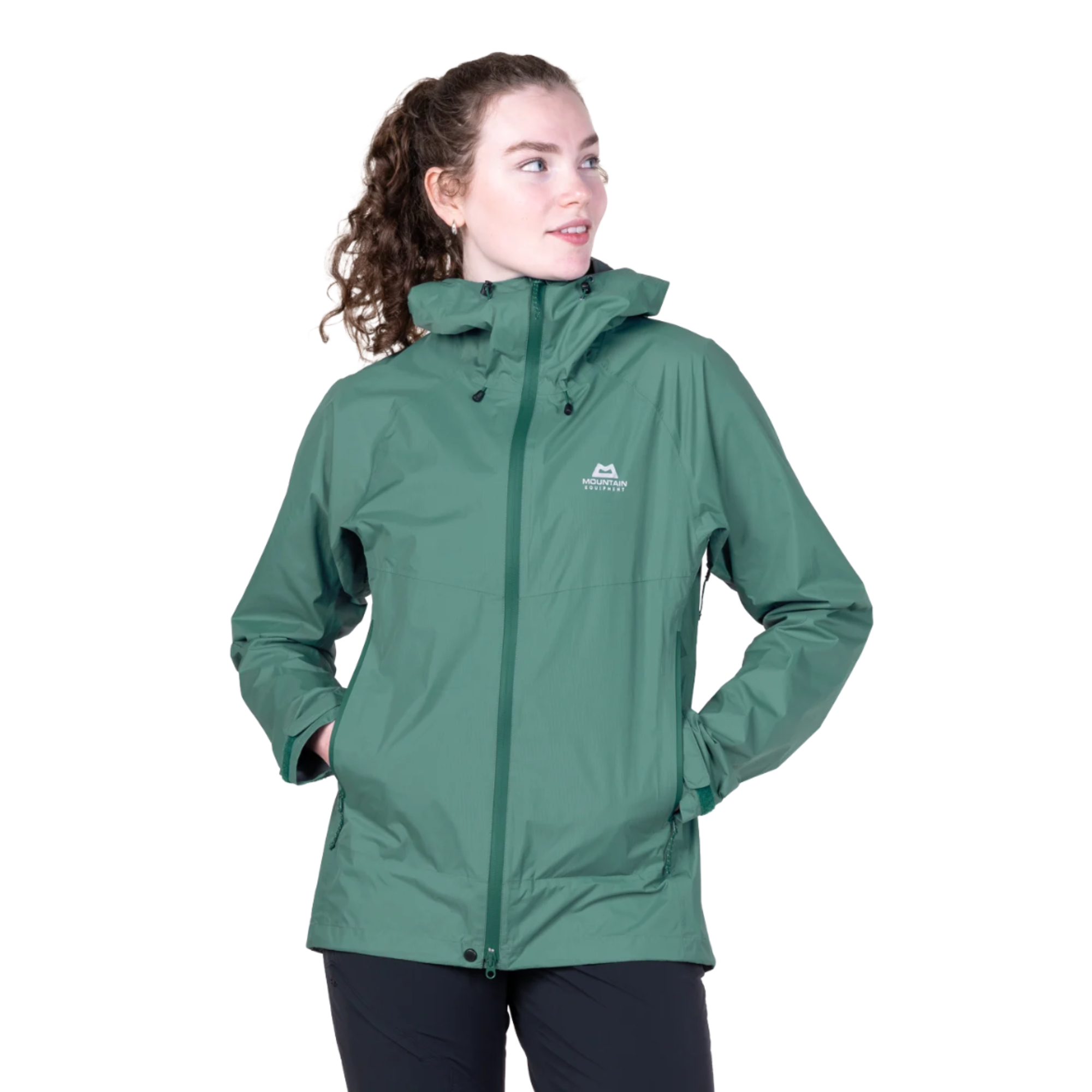Mountain Equipment Women's Raintower 2.5L Waterproof Jacket (Sea Pine)