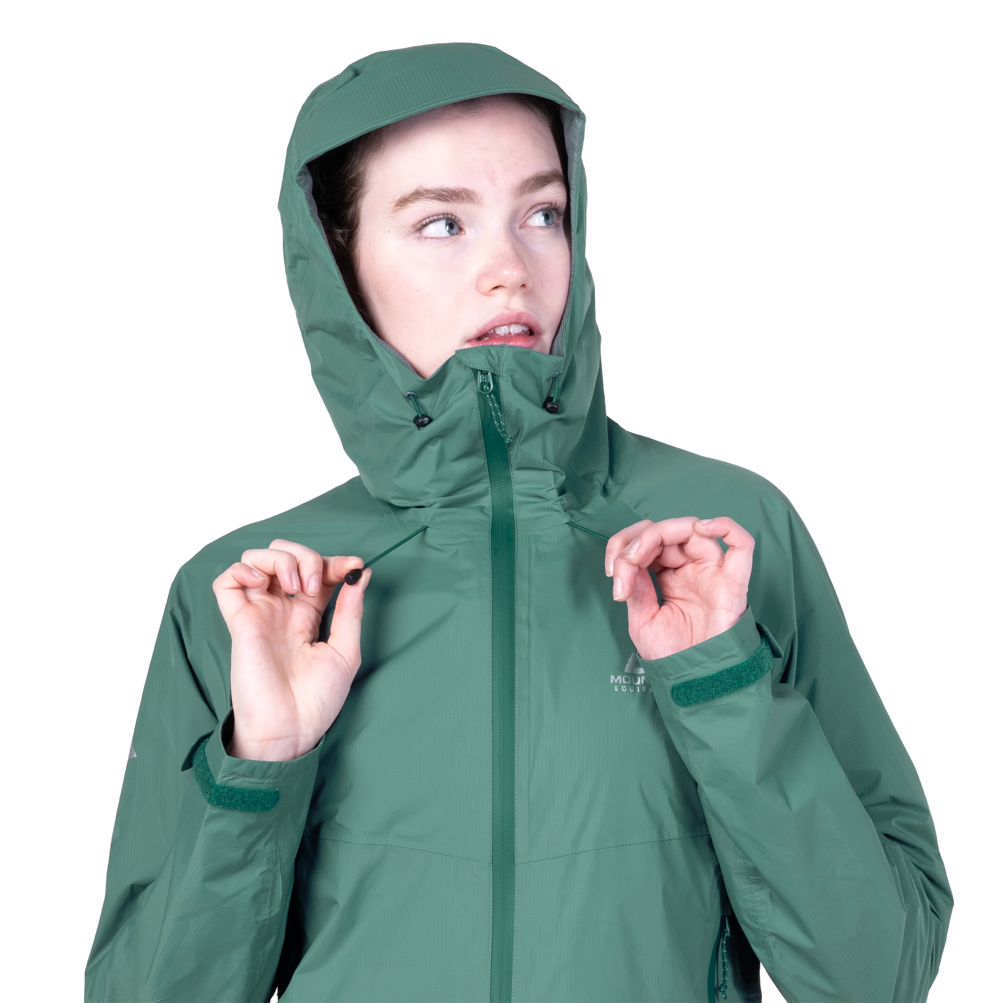 Mountain Equipment Women's Raintower 2.5L Waterproof Jacket (Sea Pine)