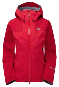 Mountain Equipment Women s Rupal Gore Tex Jacket Imperial Red Crimson