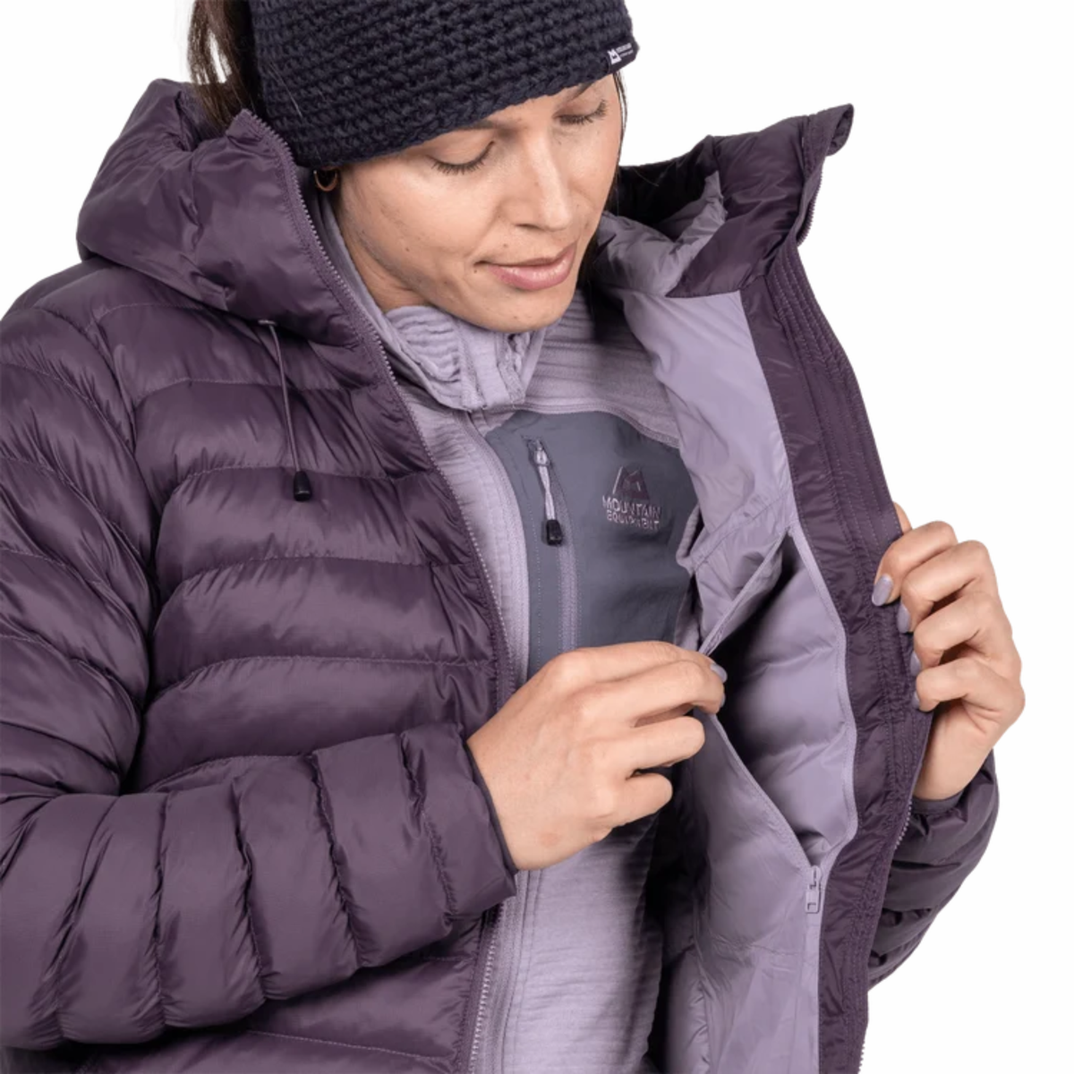 Mountain Equipment Women's Superflux Hooded Insulated Jacket Me-01399 Nightshade ME-009011