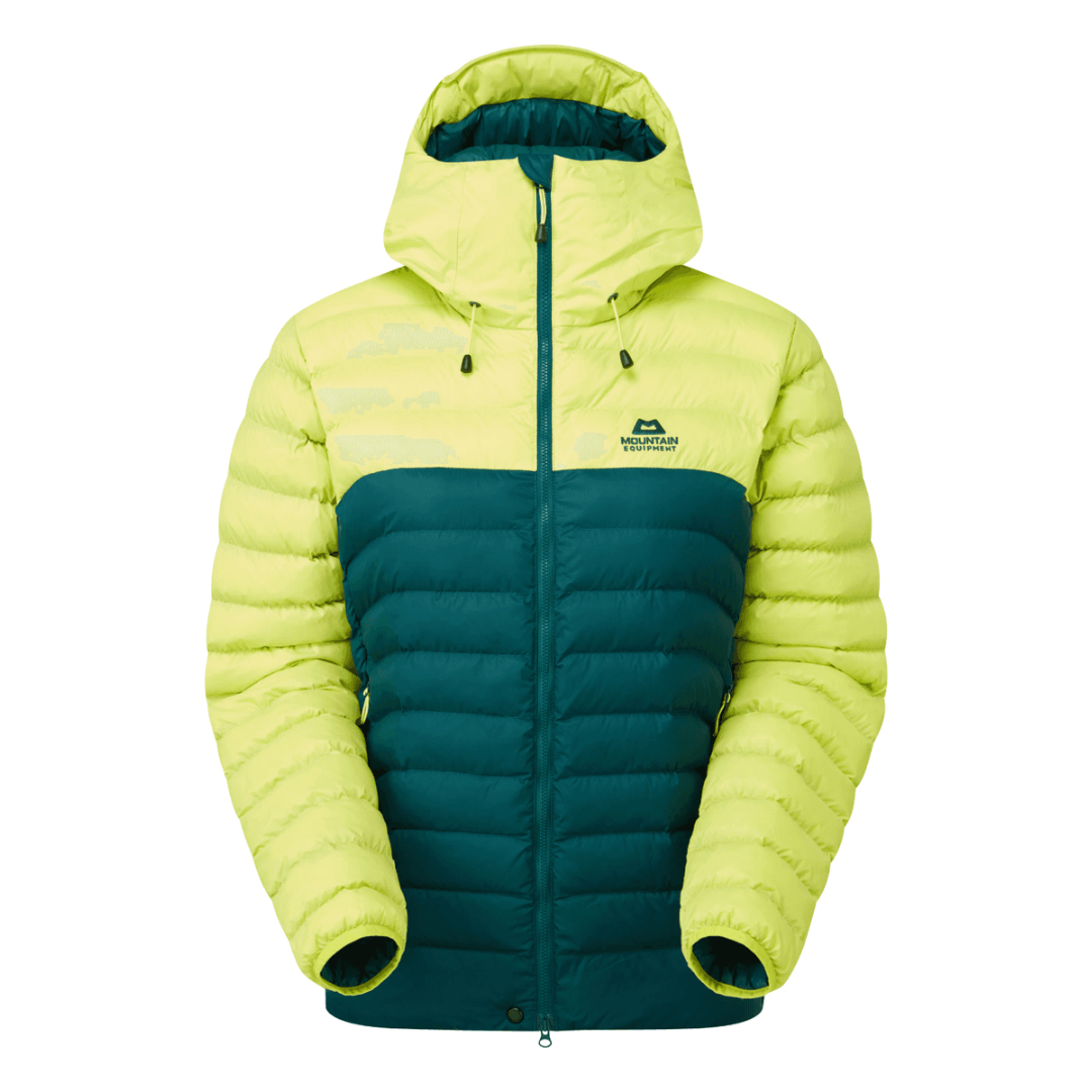 Mountain Equipment Women s Superflux Hooded Insulated Jacket D Teal F Landers Outdoor World Ireland s Adventure Outdoor Store