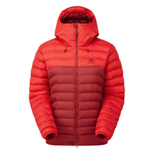 Load image into Gallery viewer, Mountain Equipment Women&#39;s Superflux Insulated Jacket (Chili Red/Merlot)
