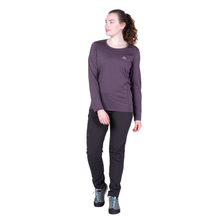 Load image into Gallery viewer, Mountain Equipment Women's Tempi Long Sleeve Technical Tee (Nightshade)

