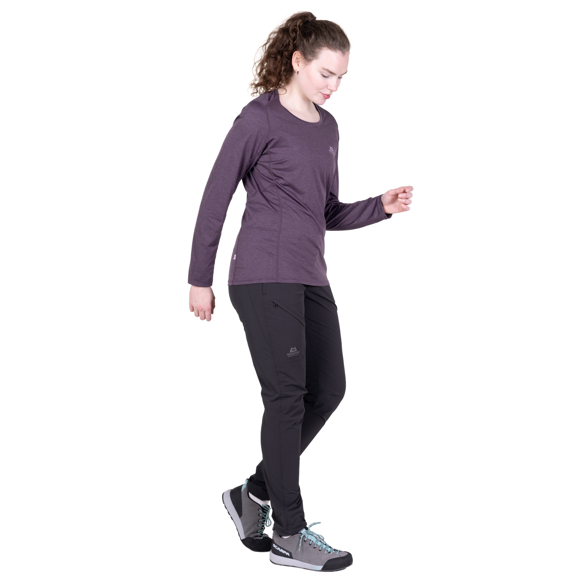 Mountain Equipment Women's Tempi Long Sleeve Technical Tee (Nightshade)