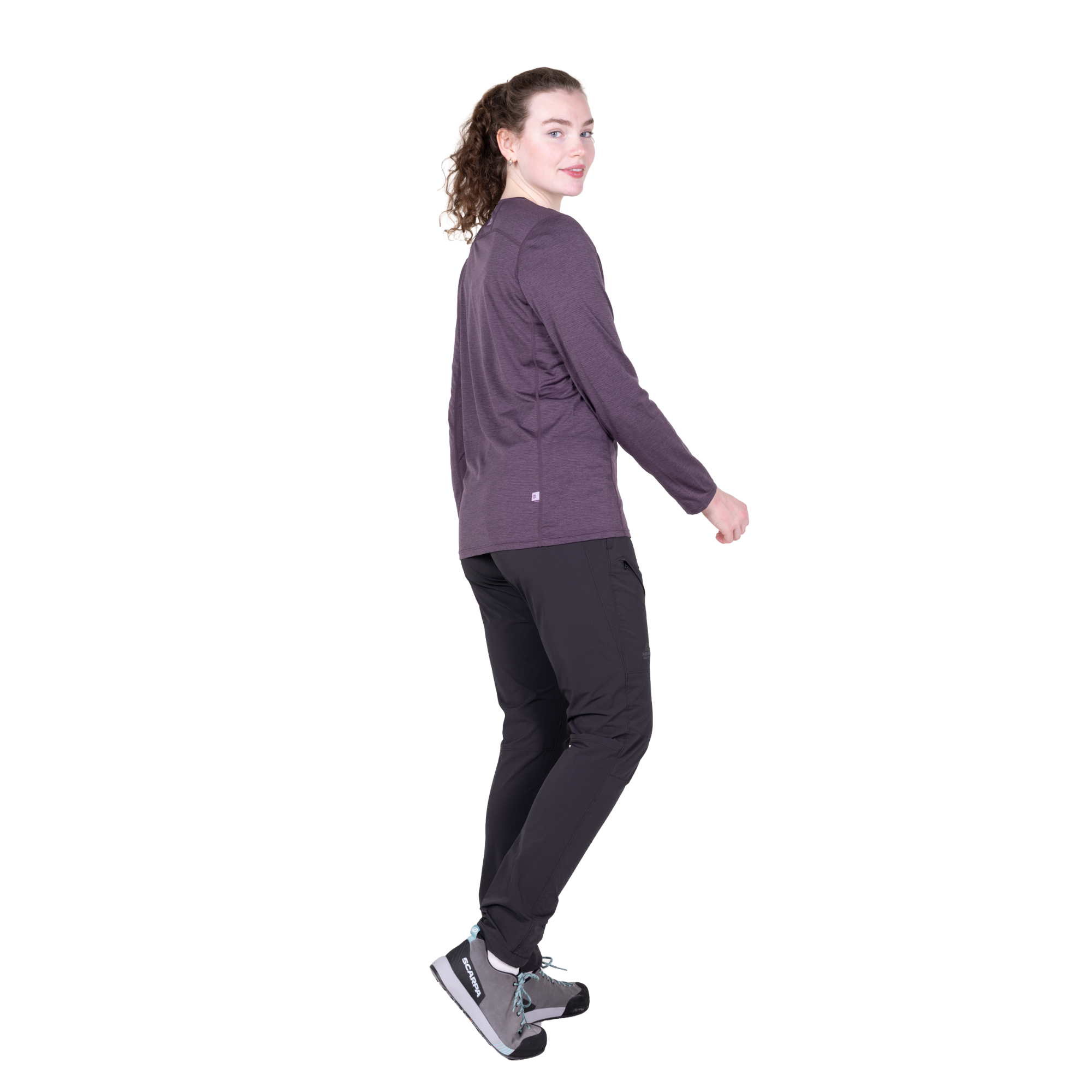 Mountain Equipment Women's Tempi Long Sleeve Technical Tee (Nightshade)