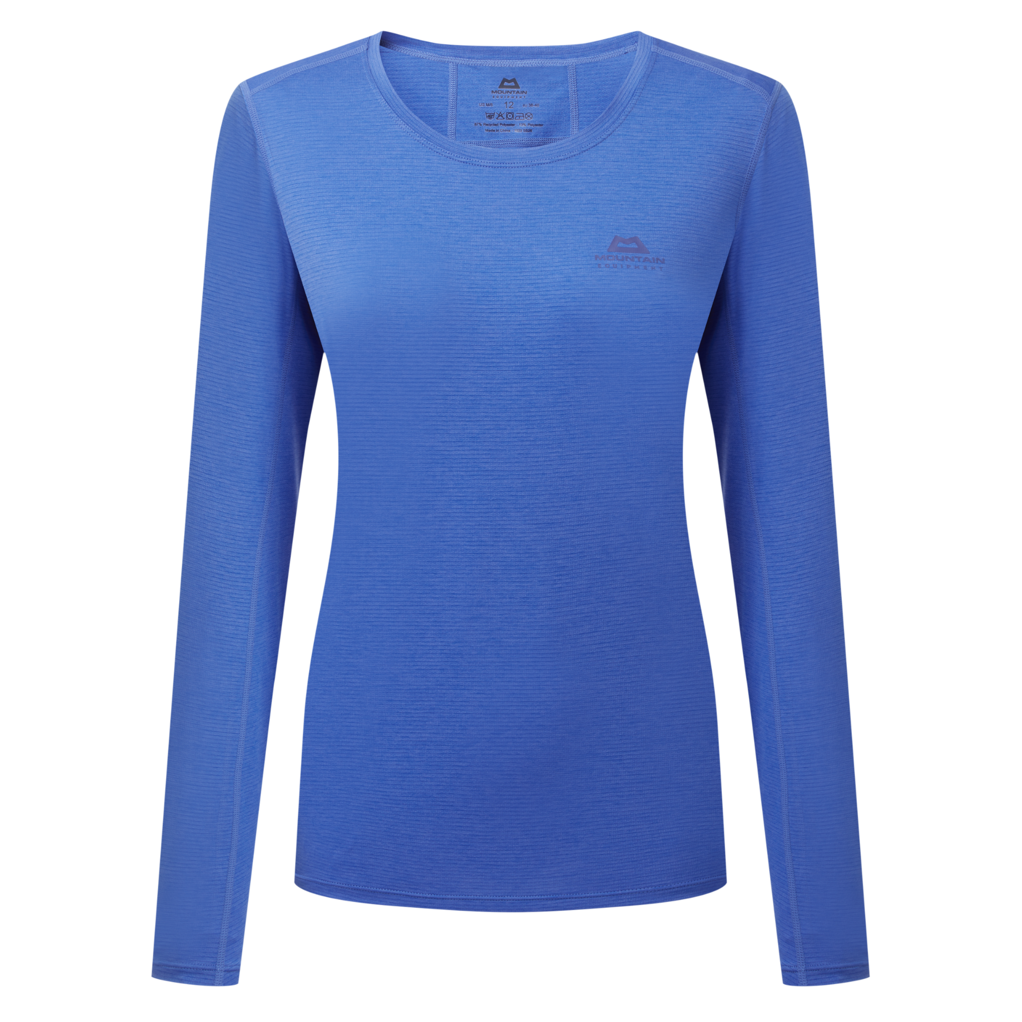 Mountain Equipment Women's Tempi Long Sleeve Technical Tee (Vivid Blue)