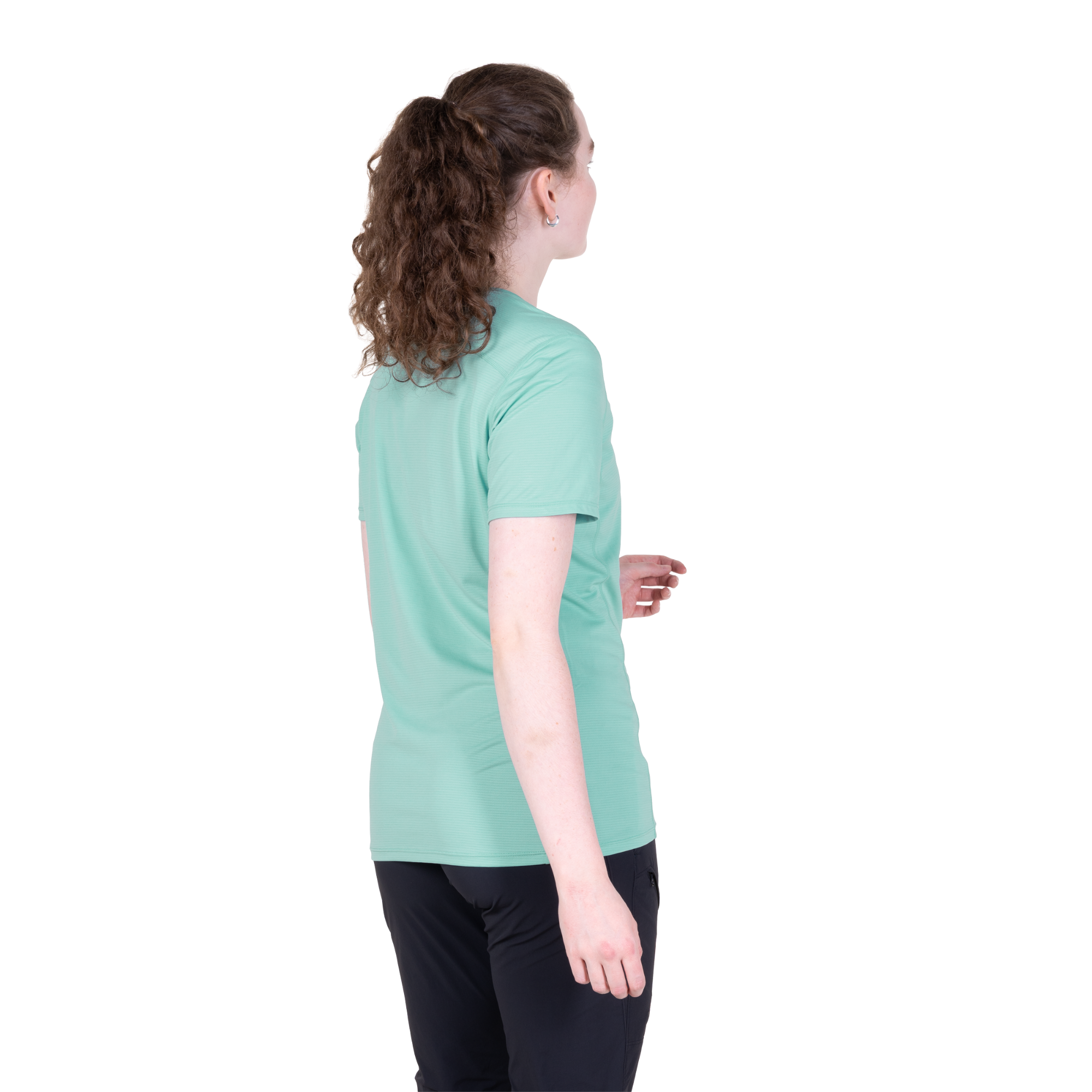 Mountain Equipment Women's Tempi Short Sleeve Technical Tee (Aqua)