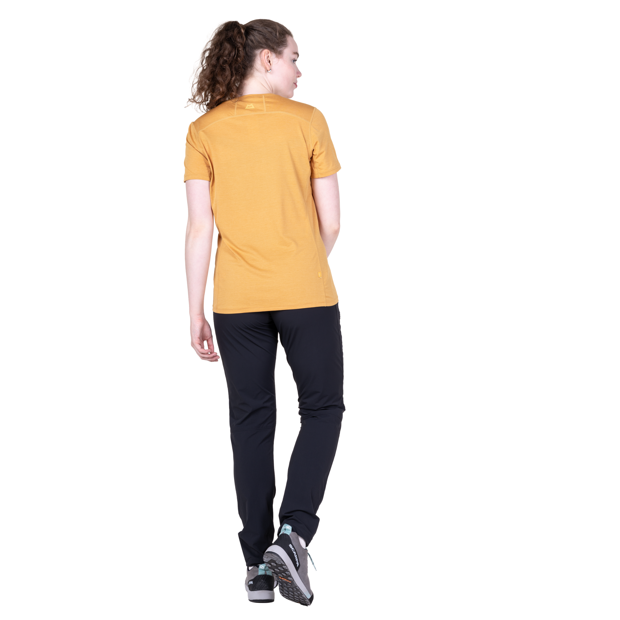 Mountain Equipment Women's Tempi Short Sleeve Technical Tee (Butterscotch)