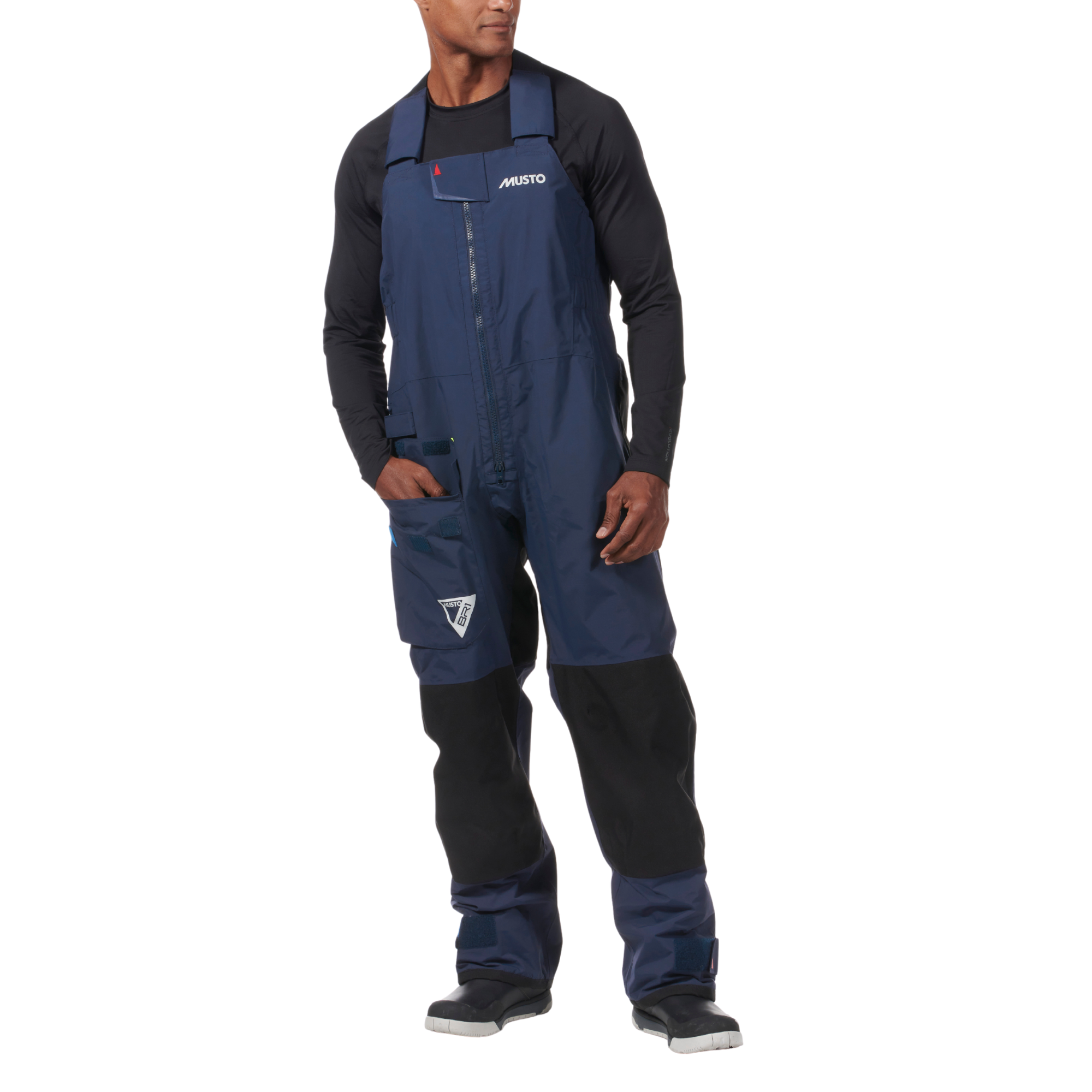 Musto Men's BR1 Channel Waterproof Sailing Trousers/Salopettes (True Navy)