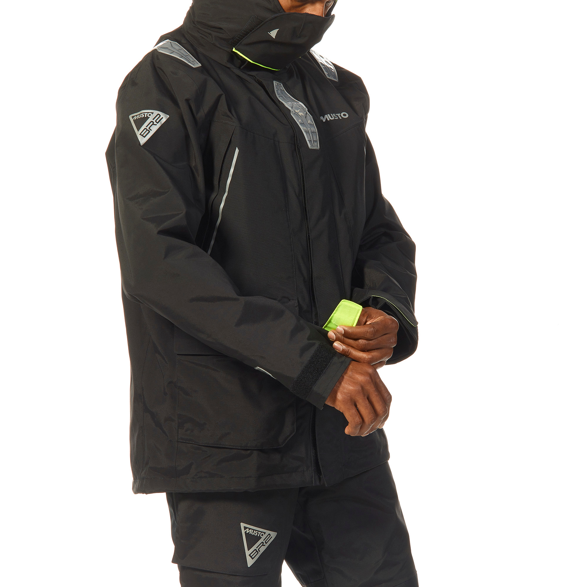 Musto Men's BR2 Offshore 2.0 Waterproof Sailing Jacket (Black)