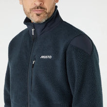 Load image into Gallery viewer, Musto Men&#39;s Nautic Full Zip Pile Fleece (Navy)
