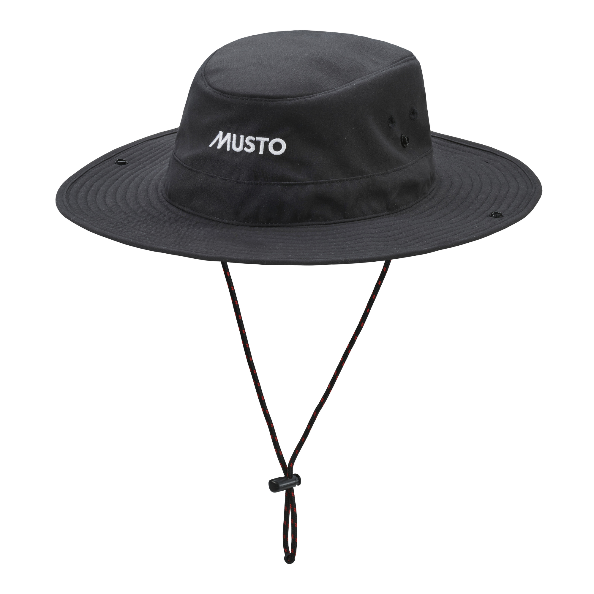 Musto Unisex Fast Dry UPF40 Brimmed Hat (Black)